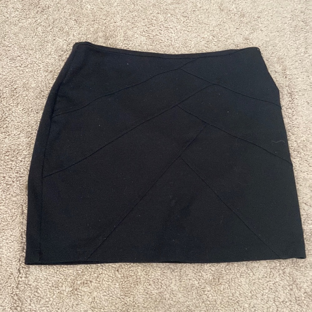 Short Black Mini Skirt- Size M